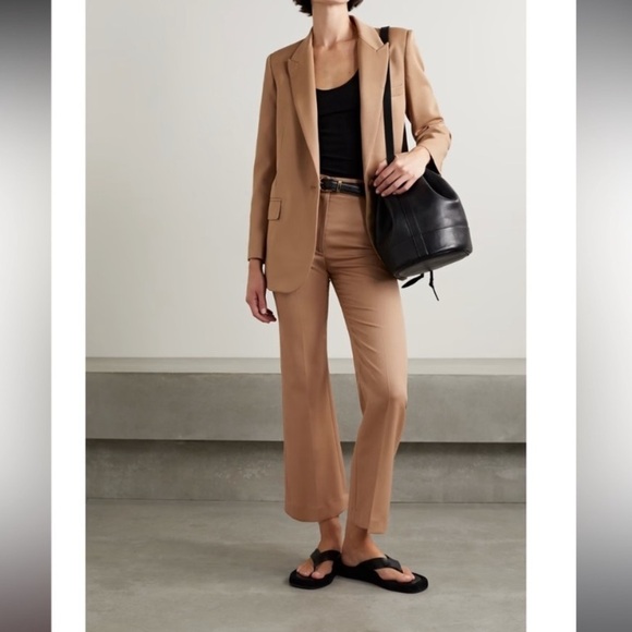 Nili Lotan Corette Pants in Camel - Picture 1 of 3